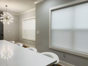 Honeycomb Shades, also known as Cellular Shades, in a Nashville, TN townhome