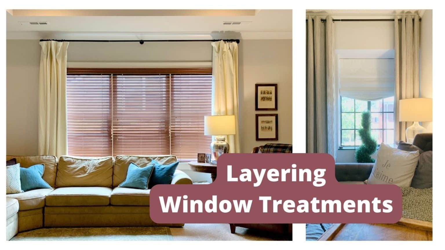 Do Window Treatments Have to Match? Acadia Shutters