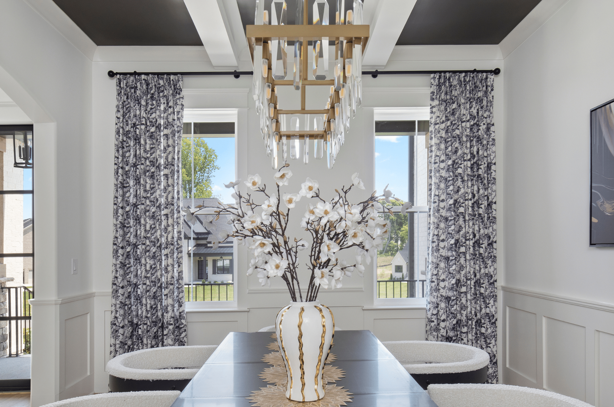 Dining Room Drapery